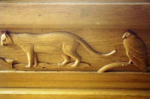 Detail of bed base